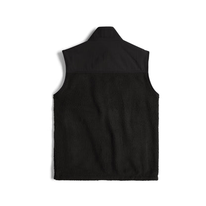 Subalpine fleece vest in "Charcoal"