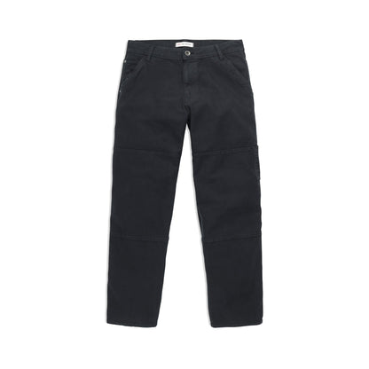 Front View of Topo Designs Dirt Utility Pants - Men's in "Black"