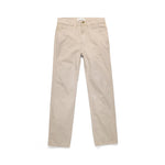Front View of Topo Designs Dirt 5-Pocket Pants Classic - Men's in "Cobblestone"