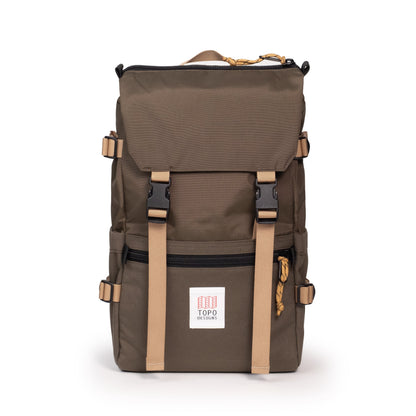 Front View of Topo Designs Rover Pack Classic in "Woodland"