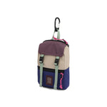Front View of Topo Designs Rover Pack Micro in "Cobblestone / Aura"