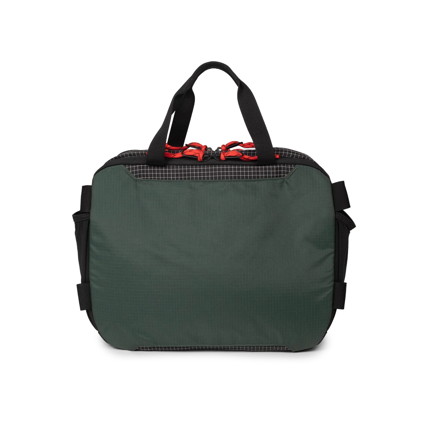Back View of Topo Designs Mountain Cross Bag in "Grid / Very Peri"