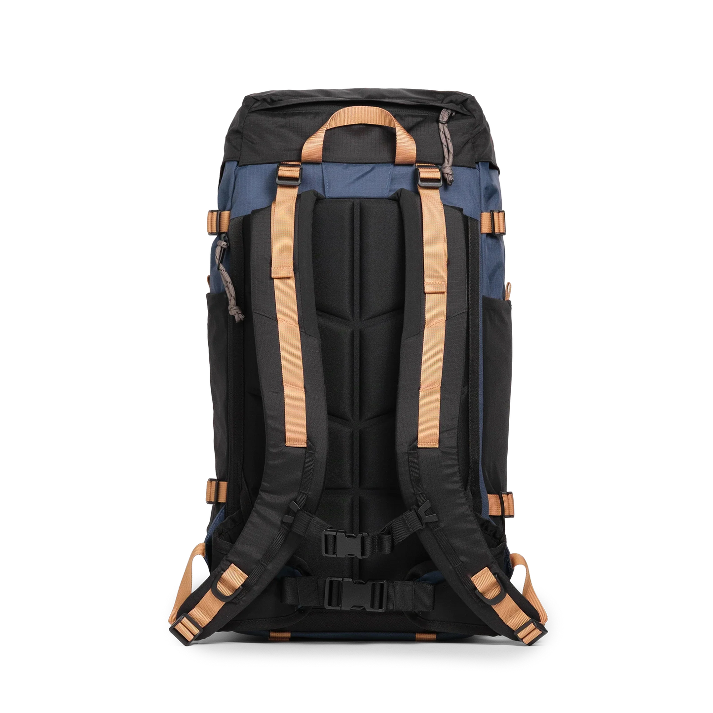 Back View of Topo Designs Rover Trail Pack 22L in "Bone White / Pond Blue"
