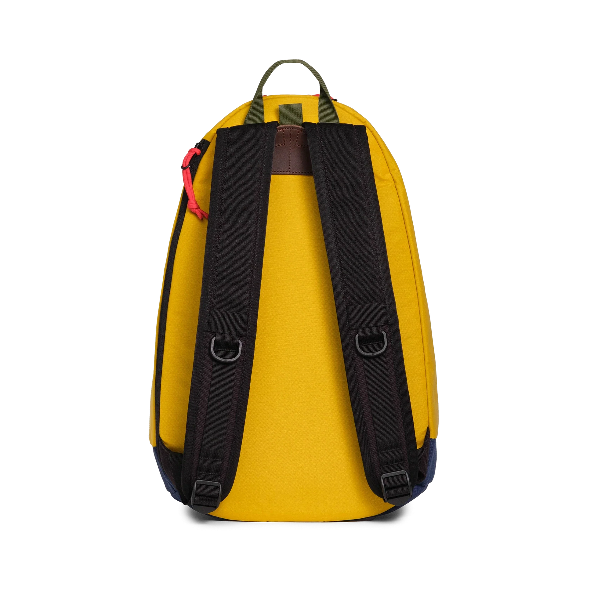 Back view of Topo Designs Classic Teardrop Backpack in "Sunset / Midnight"
