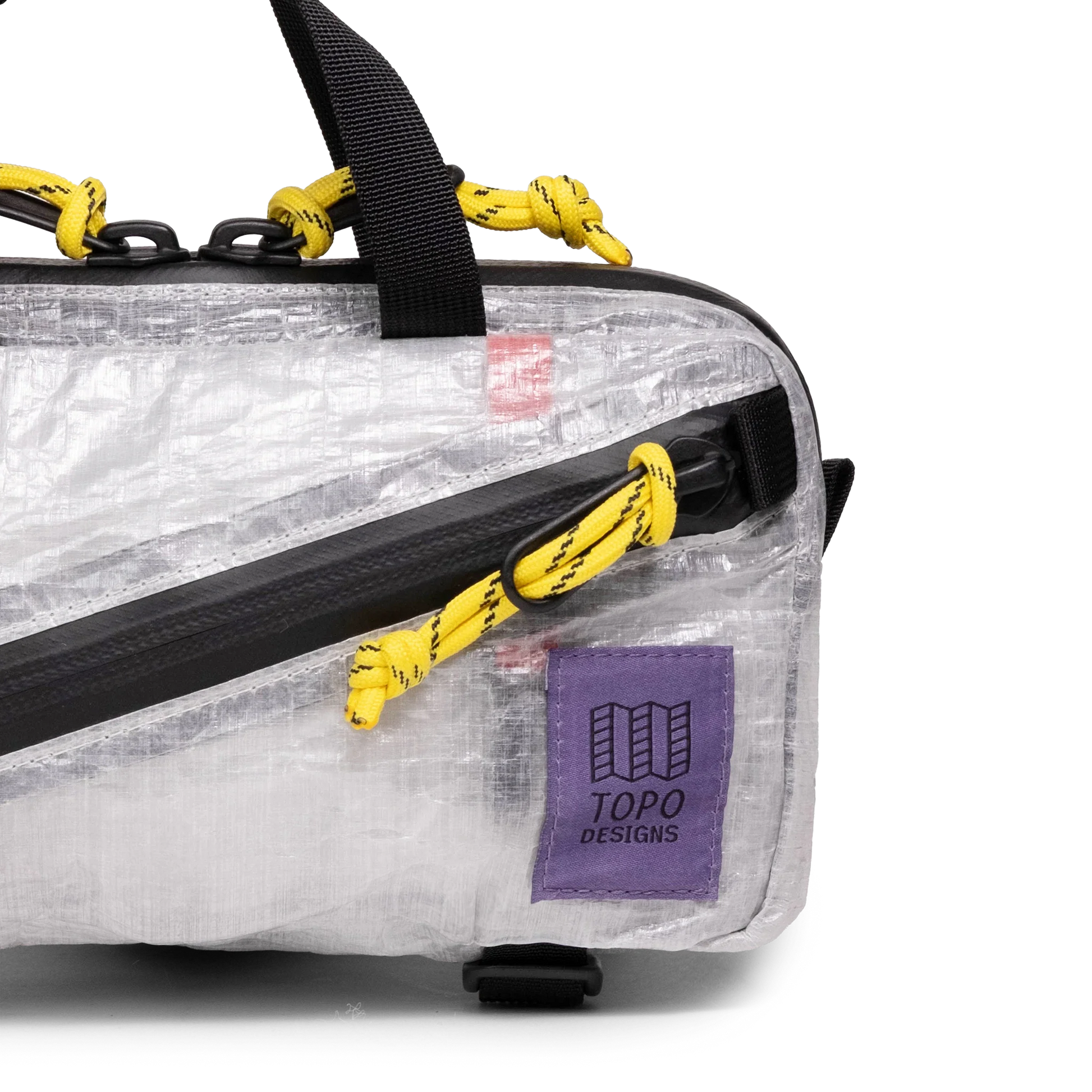 Front detail image of Dyneema® Mini Quick Pack in "White"