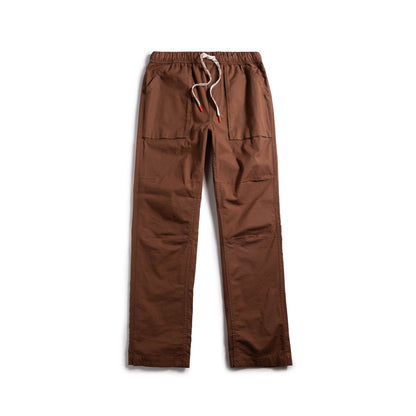 Front View of Topo Designs Desert Pants - Men's in "Desert Palm"