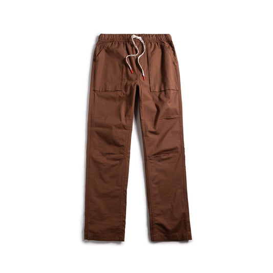Front View of Topo Designs Desert Pants - Men's in "Desert Palm"