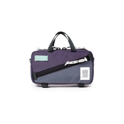 Front View of Topo Designs Mini Quick Pack in "Nightshade / Slate"