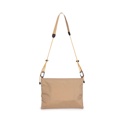 Back View of Topo Designs Mountain Accessory Shoulder Bag in "Woodland / Elmwood"