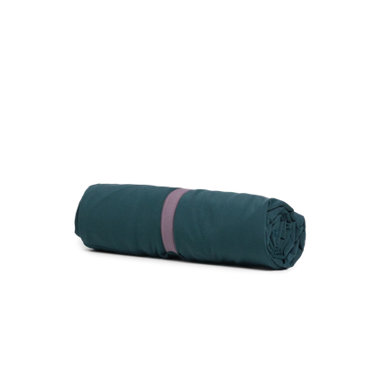 General image of Topo Designs Sun Hoodie - Women's rolled up, showing packfast packing band