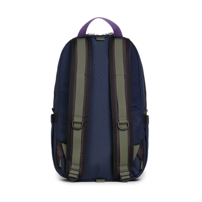 Back image of the Topo Designs x AWA Light Pack in "Navy / Navy"