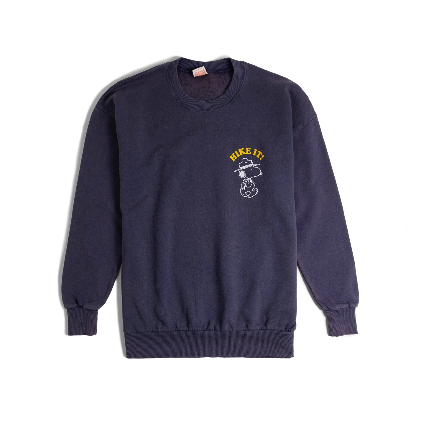 General front image of Topo Designs x TSPTR Hike It Crew in "Navy"