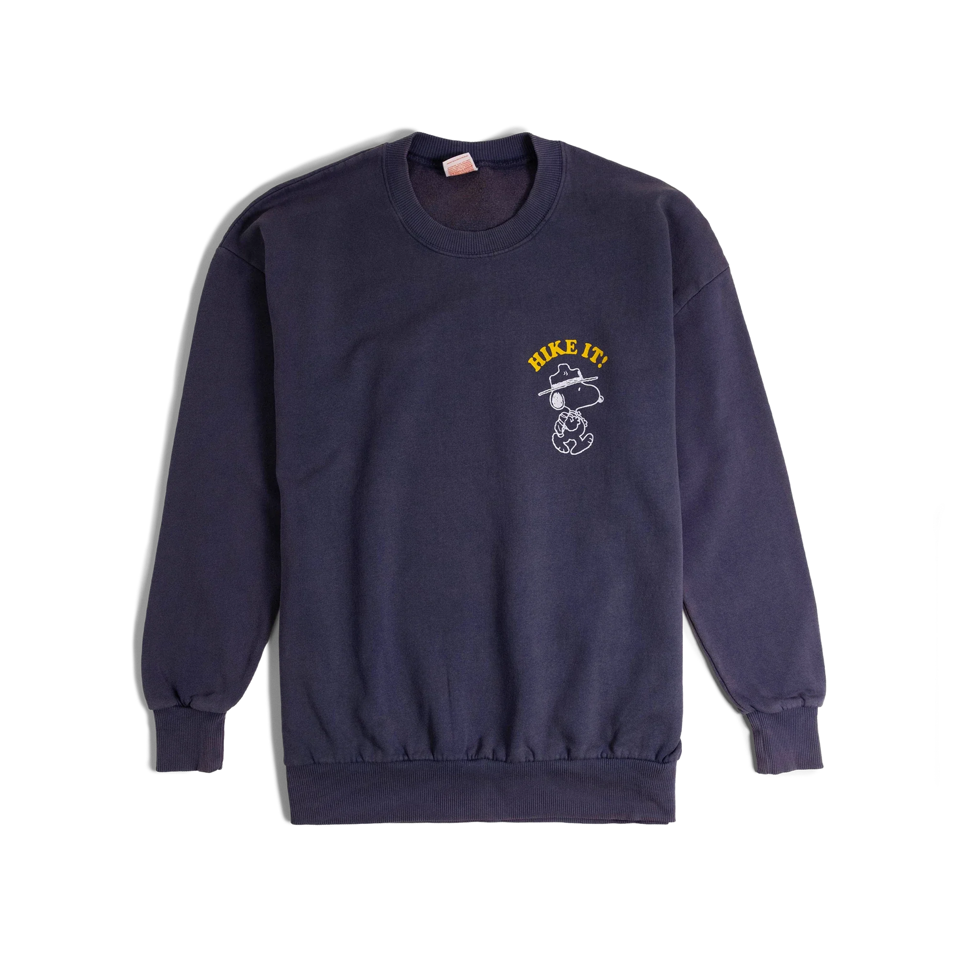 General front image of Topo Designs x TSPTR Hike It Crew in "Navy"