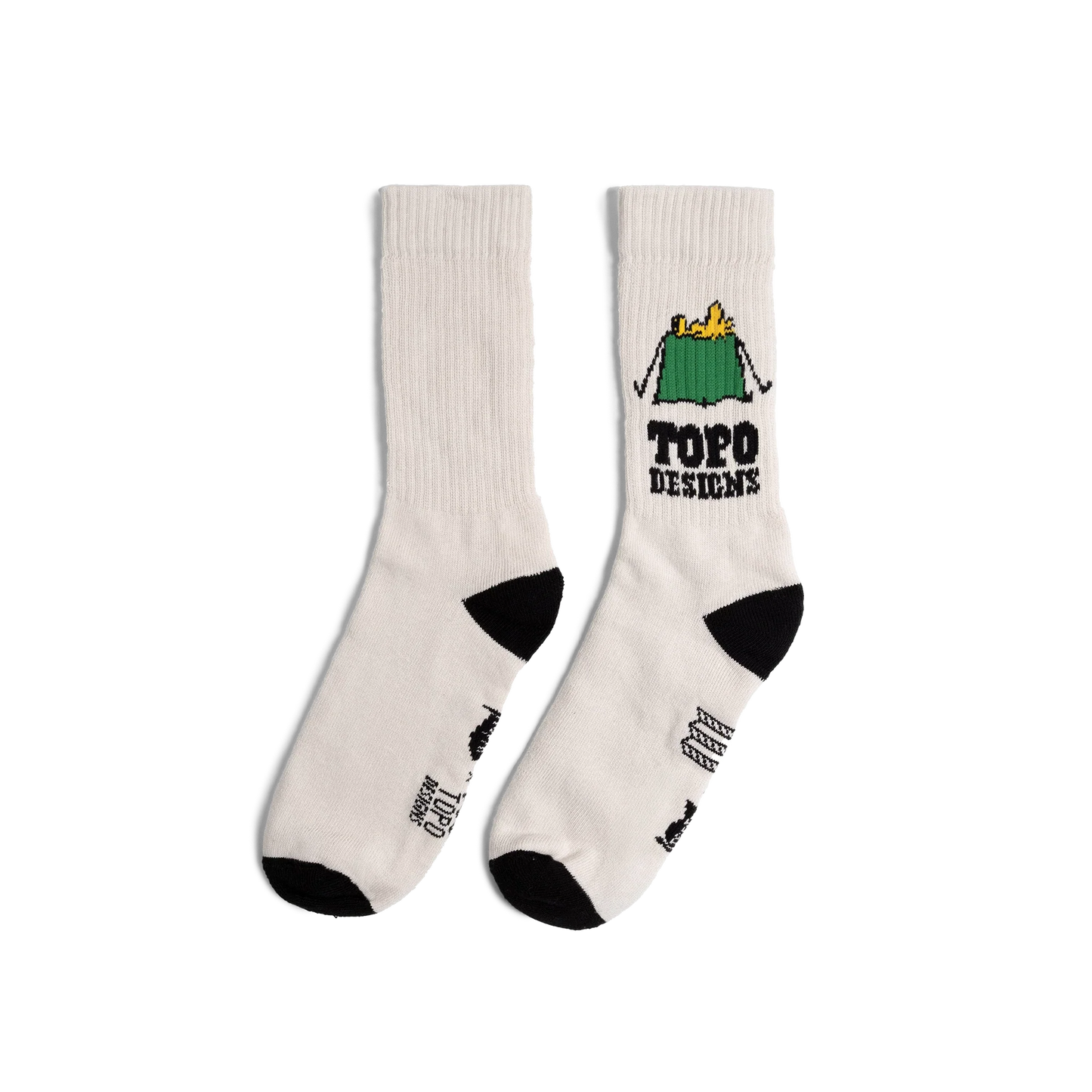 General product image of Topo Designs x TSPTR Tent Socks in "Ecru"