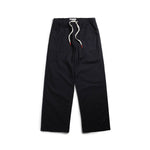 White background flat lay front image of Topo Designs Desert Wide Leg Pants - Women's in "Black"