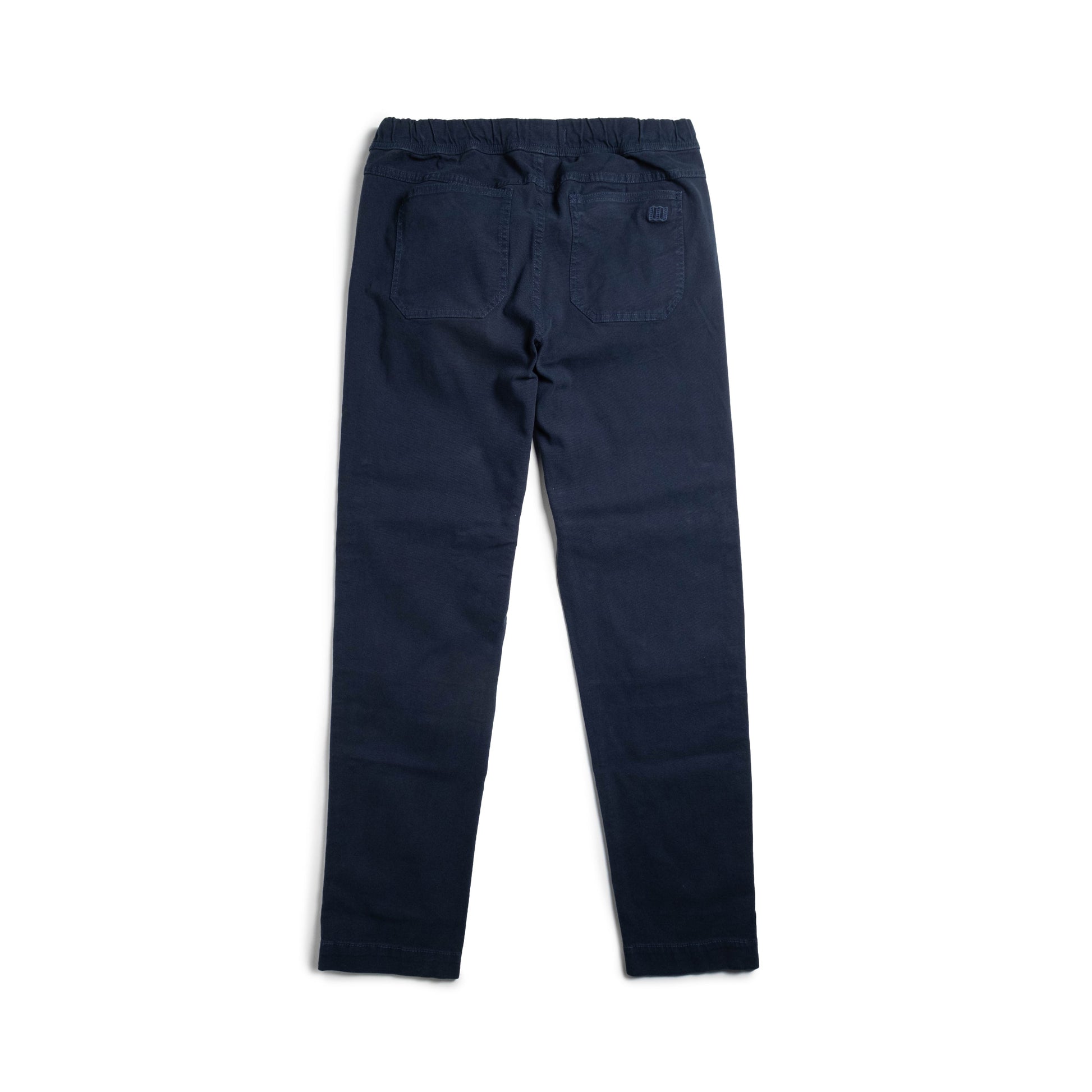 Back View of Topo Designs Dirt Pants Slim - Women's in "Midnight"