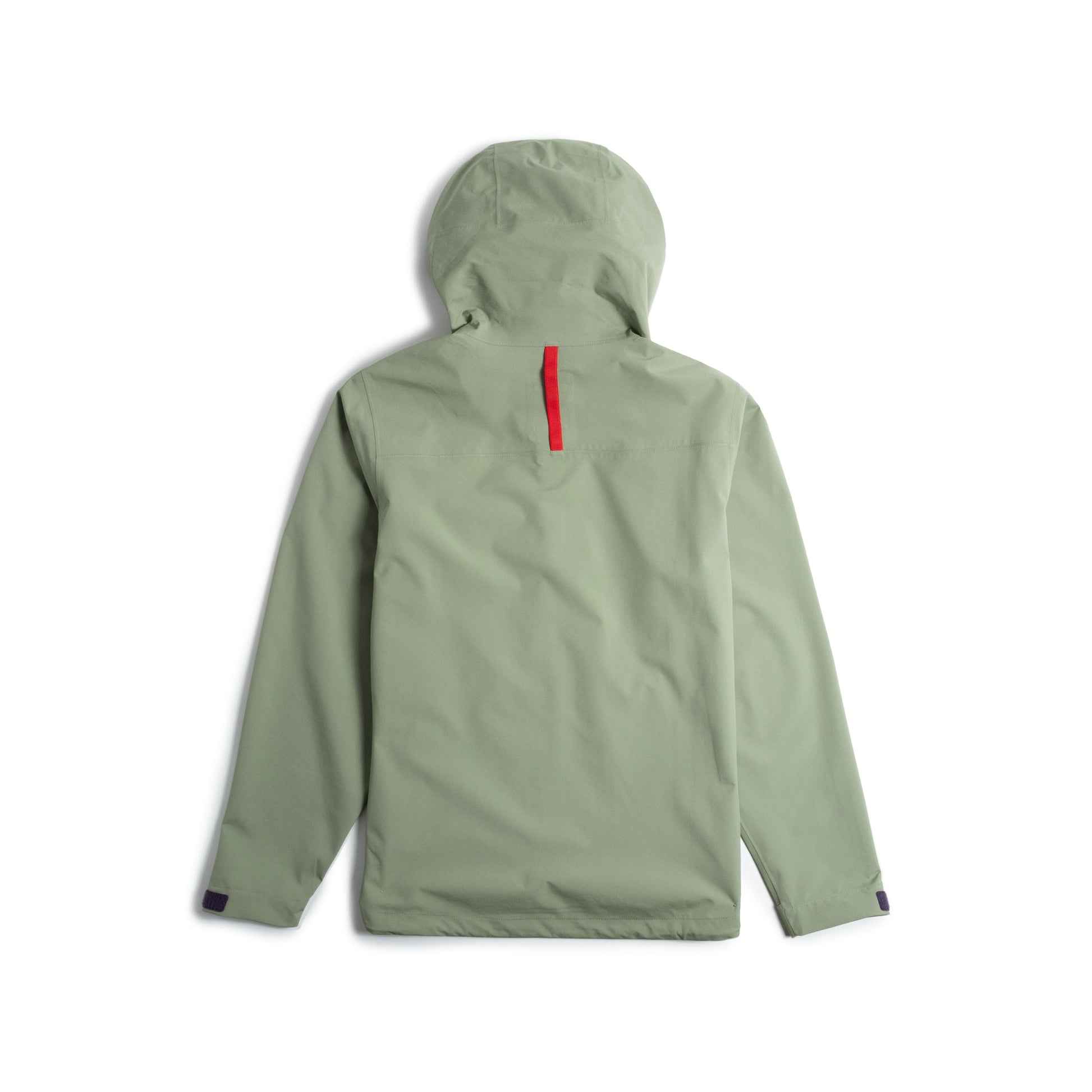 Back View of Topo Designs Global Jacket - Women's in "Oil Green"