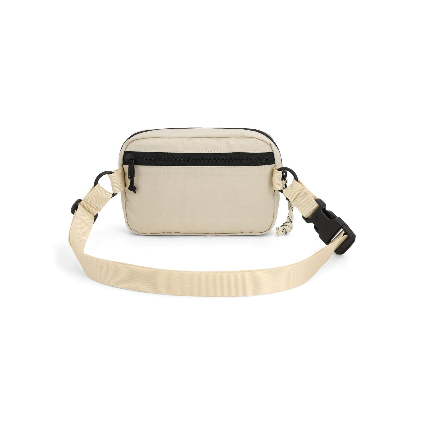 Back View of Topo Designs Ripstop Belt Bag in "Bone White"