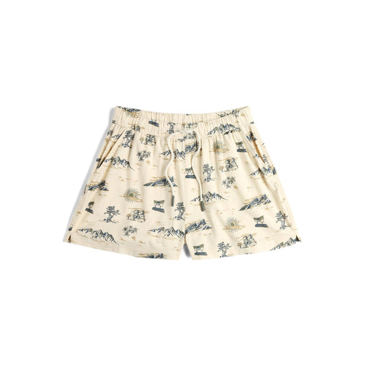 Front View of Topo Designs Daytripper Shorts - Women's in "Westbound"