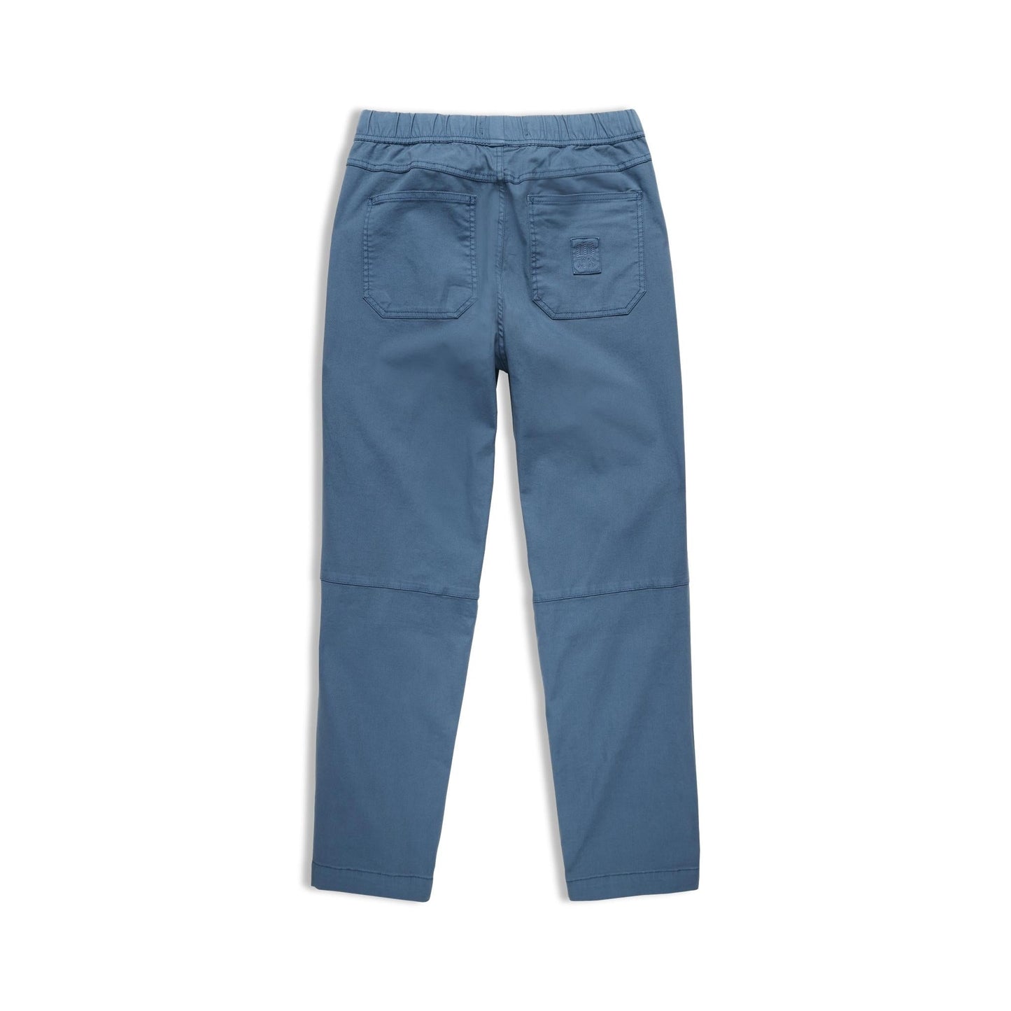 Back View of Topo Designs Dirt Pants Classic - Women's in "Stone Blue"